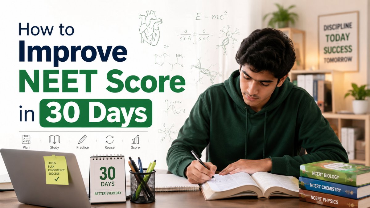 How to Improve NEET Score in 30 Days